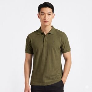Ribbed-Polo-Shirt